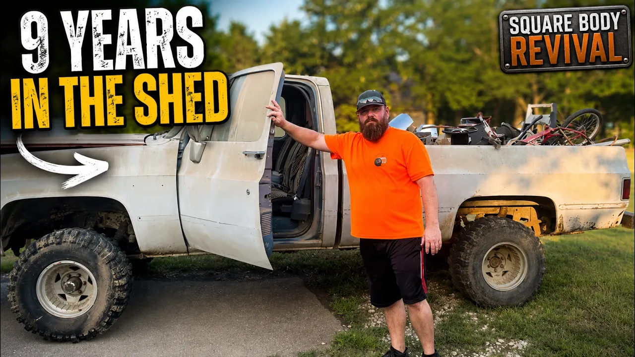 Getting Our Square Body GMC Out After Sitting for 9 Years